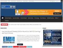 Tablet Screenshot of govconwire.com